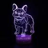 Cartoon Series 3D Night Light LED Colorful Touch Remote Control USB Creative Desk Lamp
