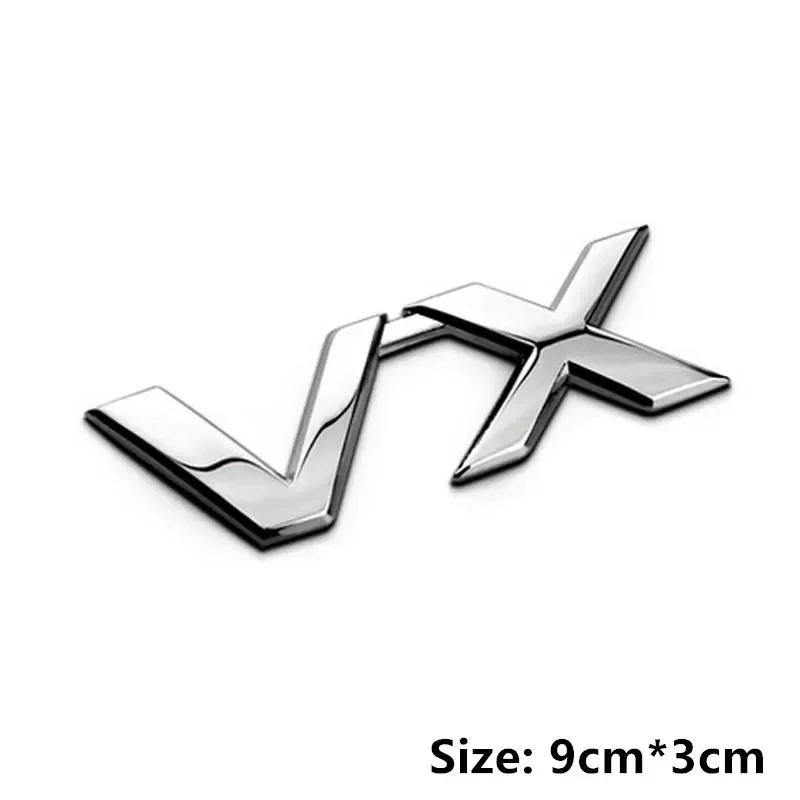 1Pc ABS Car Rear Trunk Sticker Decoration for  Land Cruiser Prado Landfree VX TX TX.L VX.L 5.7 V6 V8 GXR VXR VXS VXRi GXRi