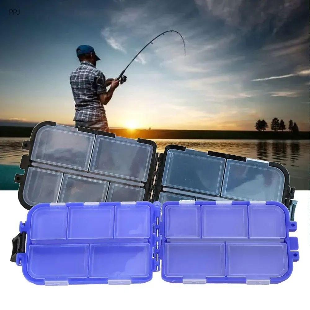 Lures Bait Storage Case Organizer Multi-grid Holds Different Baits Design for Fishing Accessories Tool