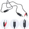 USB 5V к 1.5V Шнур питания Замена 1 шт. 1.5V AA LR03 LR6 LR14 LR20 Элемент батареи для пультов, светодиодной подсветки