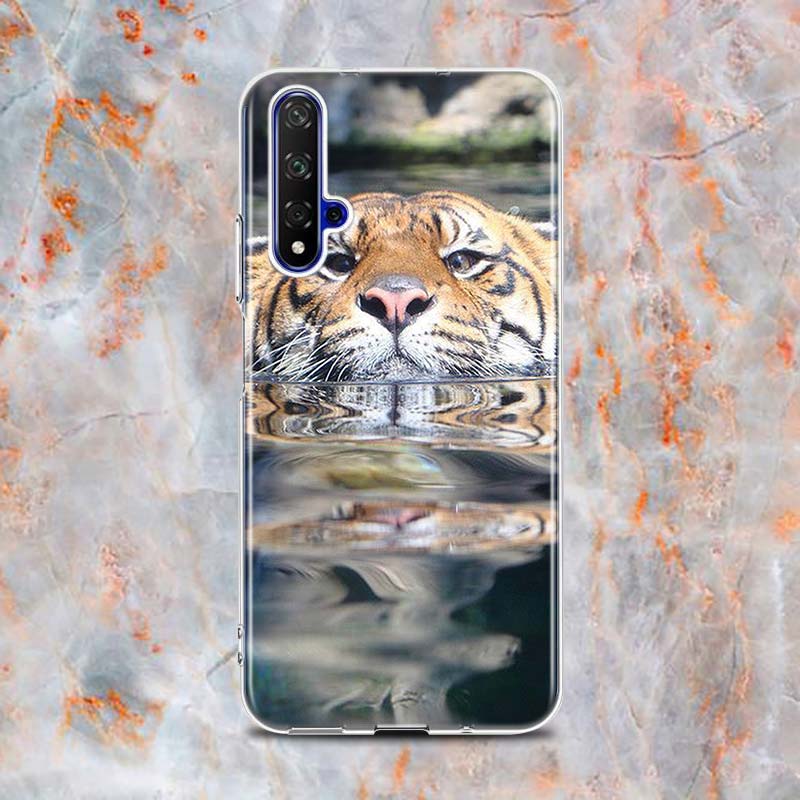Силиконовый чехол с изображением сибирских тигров для Honor 20 20S 20E 8 8A Prime 8X MAX 8C 8S 7A 7C 7S Pro, чехол для телефона