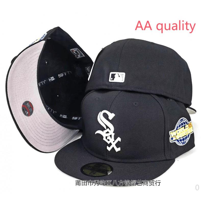 MLB Baseball Cap AA Flat Brim Fashion Sun Hat Men Women