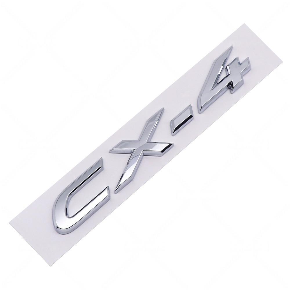 Car ABS Rear Trunk Words Letters Logo Badge Emblem Decals Sticker for Car Body Decoration Accessories