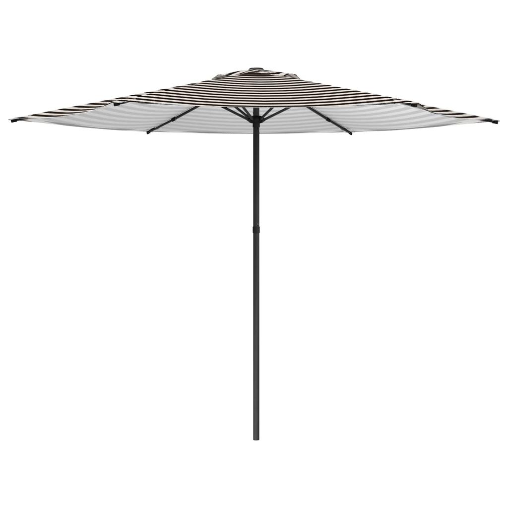 Garden Umbrella with Base 300 x 300 cm Polyester Rectangular