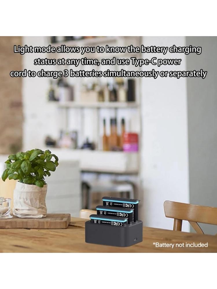 For 360 X3 Fast Charging Box For 360 X2 3 Battery Charging Hub Accessories For 360 X2 X3 Battery Charger HUB Adapter