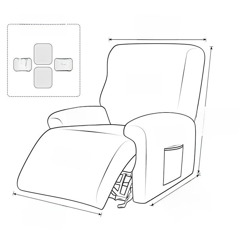 Эластичный чехол для дивана и кресла Chivas