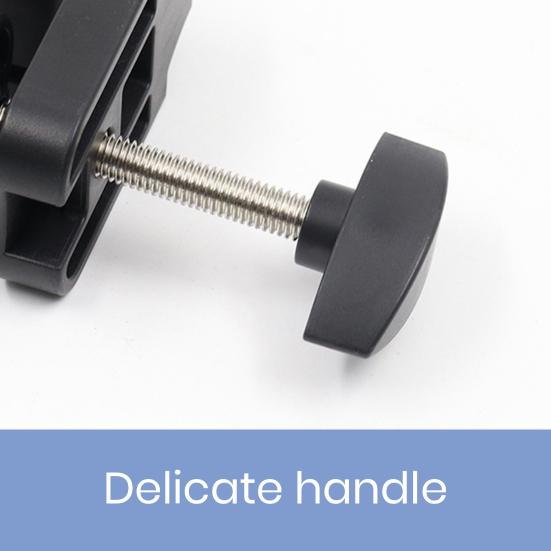 Universal C-Clamp Desktop Mount Holder Stand 360-Degree Rotation Compact Size Portable Table Support Clamp