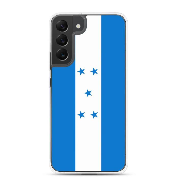 Coque Téléphone - Samsung - Galaxy S20 Plus - Drapeau Honduras - Souple - Multicolore