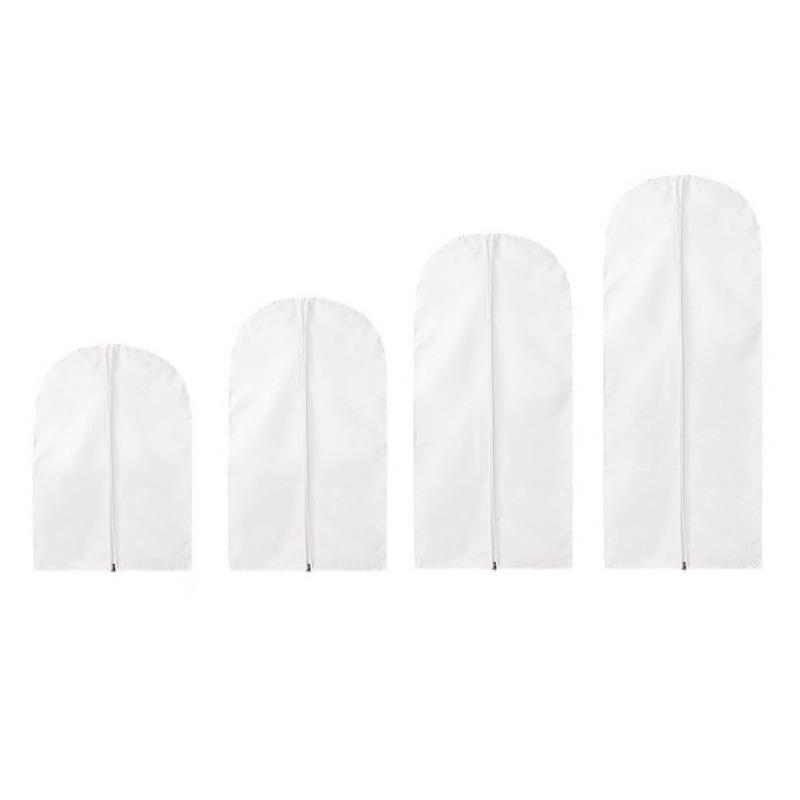 3764 Чехол для одежды, вешалка для одежды, пылезащитный чехол для костюма, длинная куртка, бытовая прозрачная сумка для пальто, 5 шт./лот