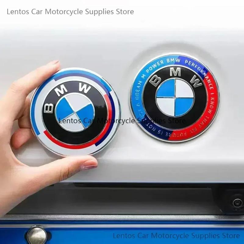 Для BMW 50-летний юбилей Kith Ограниченная серия Автомобильный логотип 3 серия 5 серия X1 X2 X3 X4 X5 Передняя и задняя Модифицированное украшение логотипа на багажнике