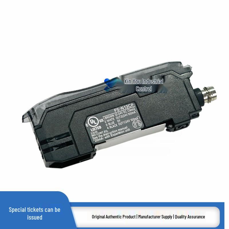 Цифровой оптоволоконный датчик Keyence FS-N13CP, PNP, с разъемом M8
