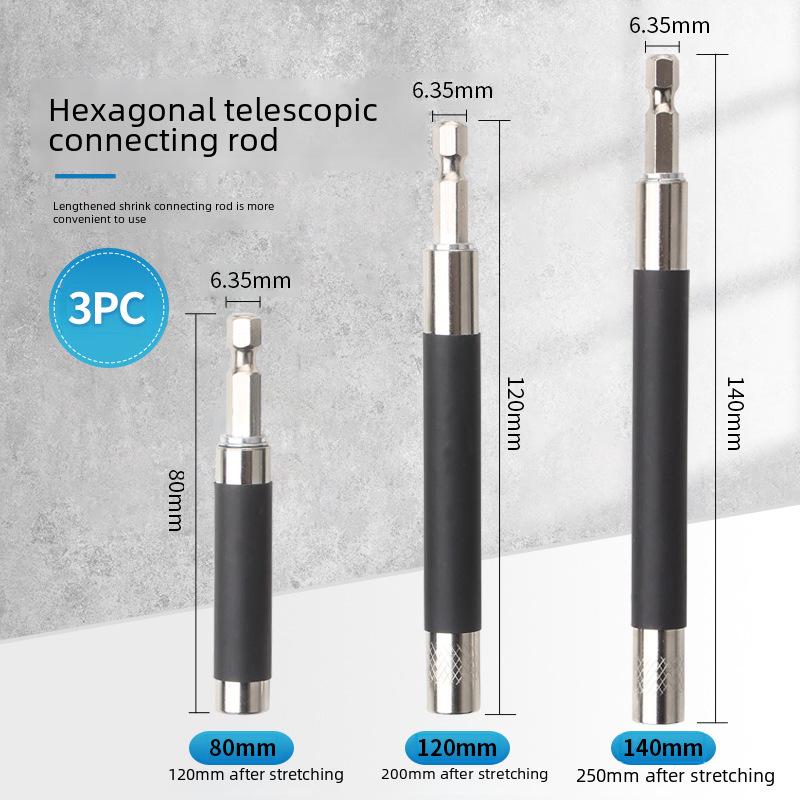 Магнитный телескопический шестигранный удлинитель торцевого ключа