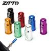 alloy Dust Cover MTB Bike Parts Wheel Tire Covered French Tyre Dustproof Valves Protector Valve Cap