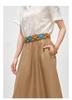 Linen Versatile Long Skirt