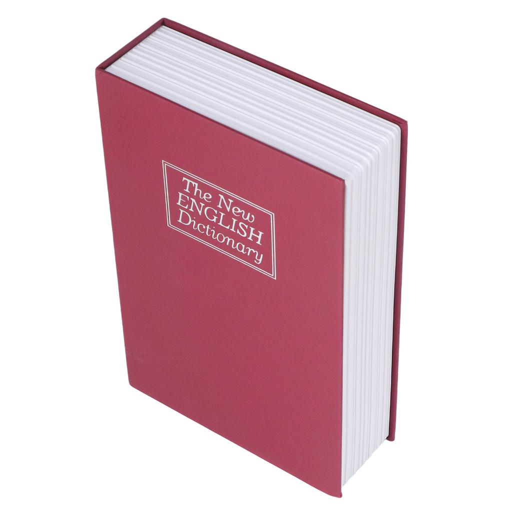 Diversion Book Safe Imitation Books Realistic Stainless Steel Liner Portable Book Safe Storage Box