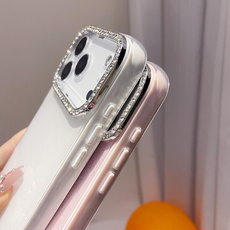 Роскошный чехол для телефона с блестками и стразами для IPhone 17 Air 16 Pro Max 15 14 13 12Pro, 2-в-1, противоударная задняя крышка Caque