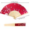 Bamboo Vintage Home Decoration Photography Prop Hand Held Folding Fan Wedding Gifts Ornament Fan