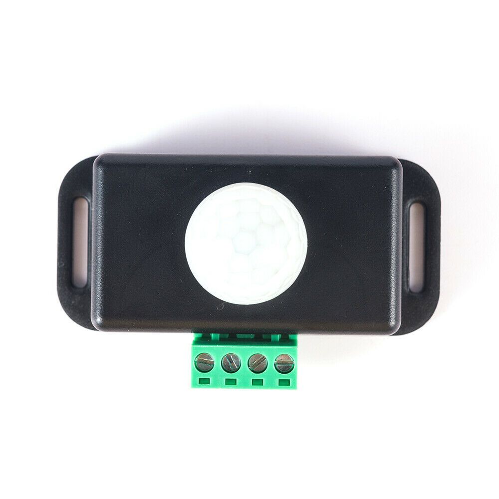 Домашний энергосберегающий инфракрасный PIR датчик движения DC 12V-24V для светодиодной ленты, выключатель, корпус, автоматический сенсор