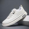 Осенние мужские маленькие белые туфли, модная обувь, повседневная водонепроницаемая обувь для доски, легкая спортивная повседневная обувь на мягкой подошве
