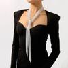 Bling Neck Tie Shiny Shiny Tie Trendy Bling Necktie