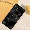 Crescent Moon Sun Phone Case For Samsung Galaxy S25 Ultra S9 S10 S20 S22 S21 S23 FE S24 Plus Back Cover Shell
