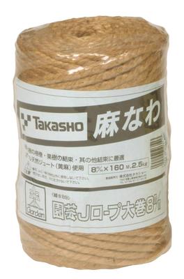 Takasho Садовый джутовый канат большая катушка #89, 8мм х 160м