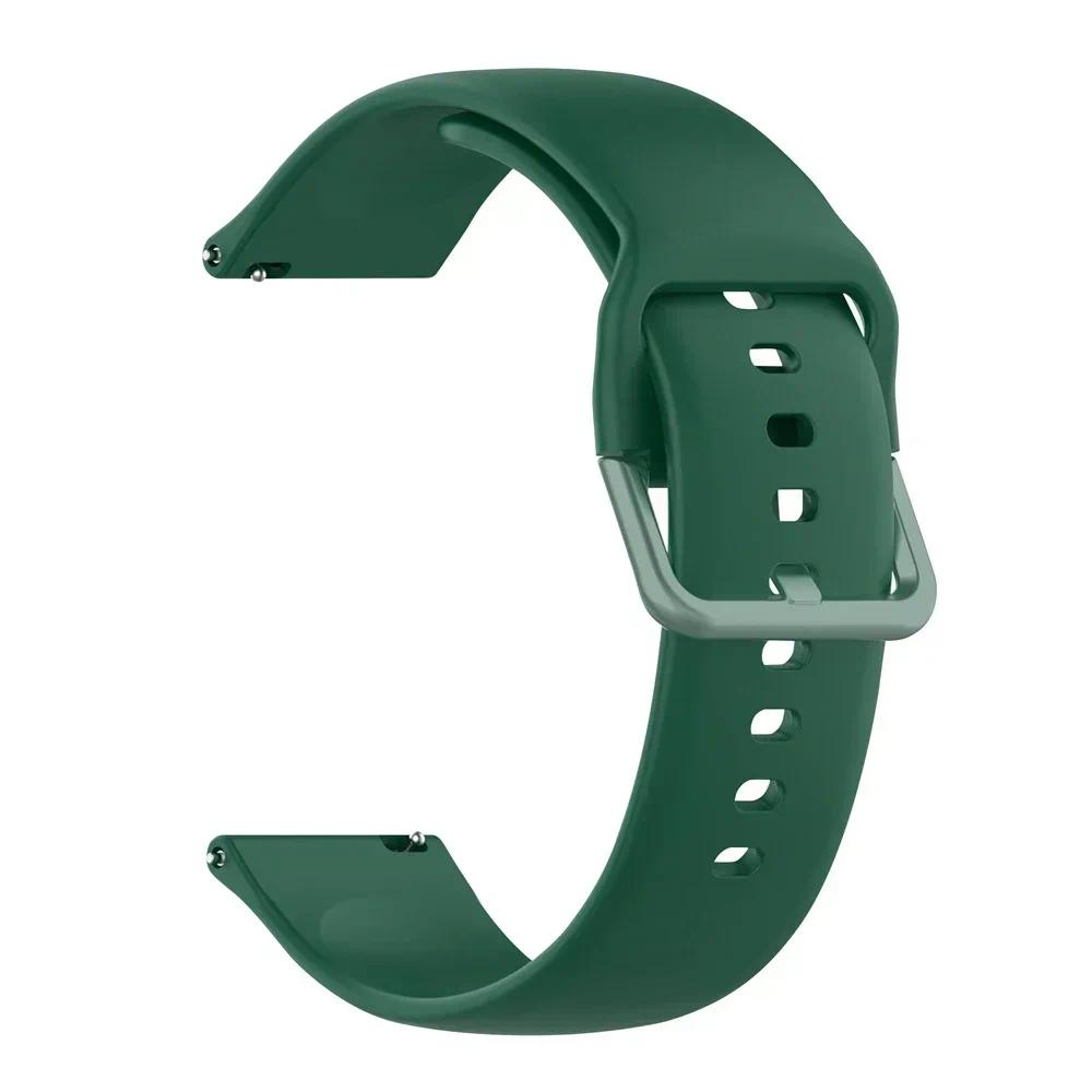 Ремешок 20 мм/22 мм для Amazfit GTS/2/2e/3/4 GTS2 Mini/GTR 4/3/Pro/47 мм/GTR2/2e/stratos 2/3, силиконовый браслет Amazfit bip, ремешок для часов