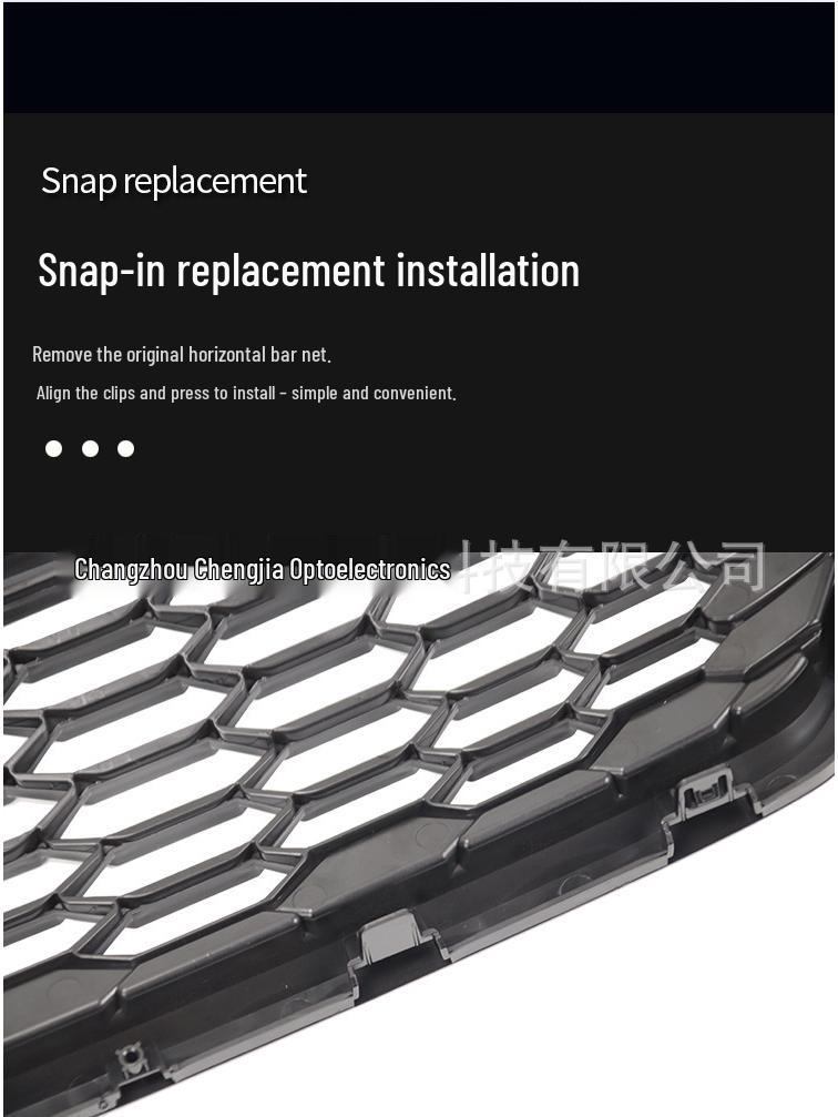 Black Front Bumper Grille for Subaru WRX (US Spec, 2018-2021)