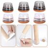 1/4Pcs Sofa Table Accessories Chair Leg Protectors Floor Protective Cover Furniture Feet Pads
