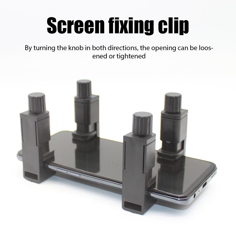 4 шт. универсальный зажим-держатель для крепления, регулируемый инструмент для ремонта мобильного телефона, крепление ЖК-дисплея, фиксирующий зажим, инструменты для планшета