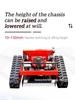 Crawler Lawn Mower for Chile: Remote-Controlled Agricultural and Orchard Weeding Machine for Home Use
