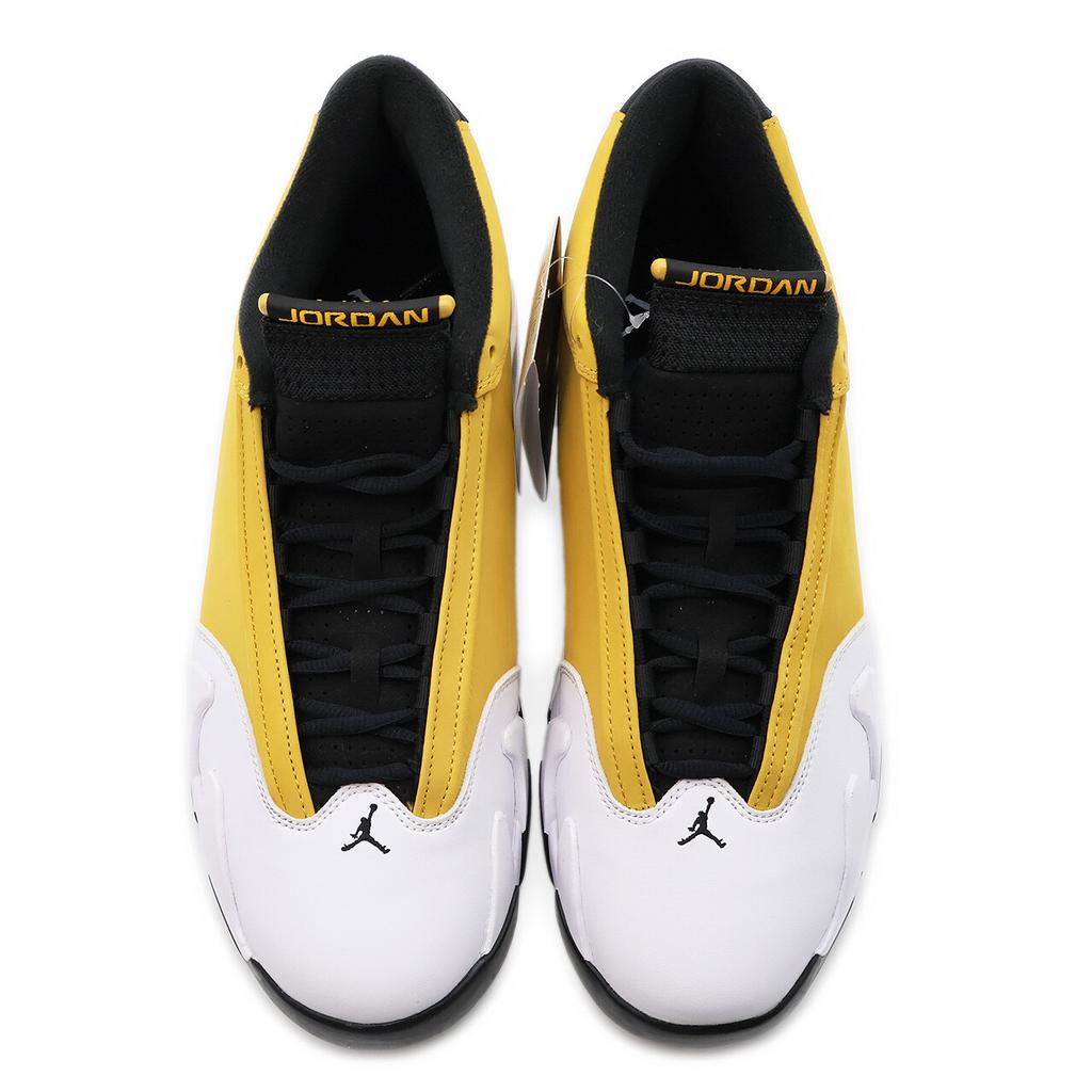 487471-701 Nike Air Jordan 14 Retro Светлый имбирь Черный Белый (Мужской)