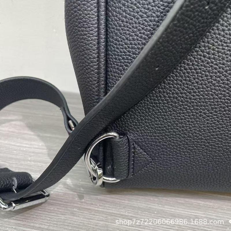 Повседневная текстура кожи рабочая поездка портативный, через плечо мужские и женские нагрудные сумки модный рюкзак школьная сумка тренд