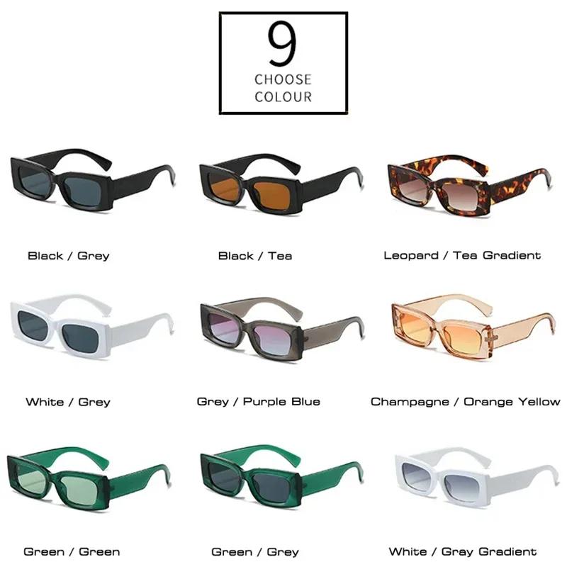 Популярные модные квадратные женские солнцезащитные очки конфетных цветов, ретро, с градиентными желтыми линзами, мужские, UV400