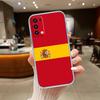 Spain Flag Phone Case for Motorola Edge 20 30 S30 40 50 Fusion Lite Plus Pro Neo Ultra One Hyper Power Action Zoom Macro Vision