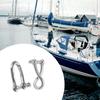 6 мм нержавеющая сталь вертлюги болт скоба подходит для парусного такелажа лодок подъемных приспособлений промышленного морского использования