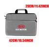 2026 Hot Car Sticker Fashion Tablet Waterproof Portable Travel Carrying Bag Computer Handbag For KIA KN Rio Sportage Cerato Soul