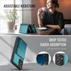 For Samsung Galaxy A34 5G Case JEEHOOD J09 RFID Blocking Card Holder Leather Back Phone Cover Magnetic Case