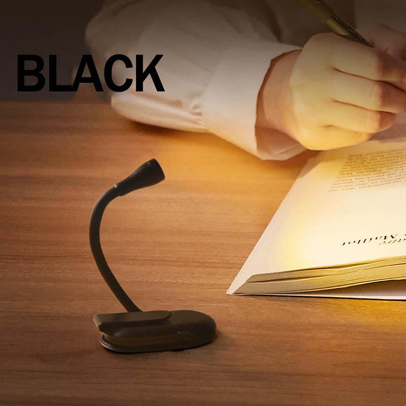 1-2 шт. портативные светодиодные лампы для книг, перезаряжаемые через USB, ночник для защиты глаз, мини-настольный светильник с зажимом на 360°, настольная лампа для чтения, дорожная спальня