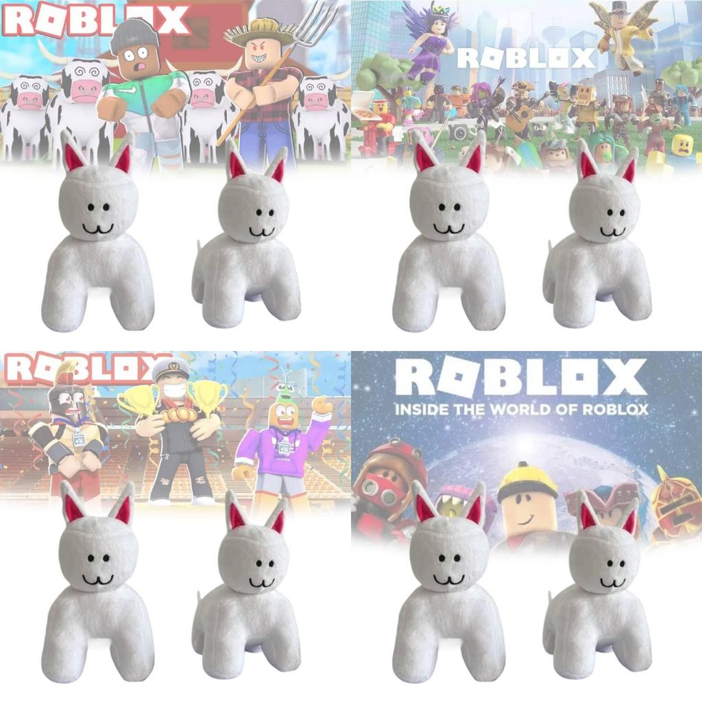 Классическая плюшевая игрушка Roblox Kitty с наполнителем из ПП хлопка для коллекционеров и детей