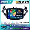 Android 14 Carplay Auto для Opel Corsa 2015-2019 для Opel Adam 2013-2016 автомобильный радиоприемник GPS мультимедийный проигрыватель DSP стерео 2din 2 Din