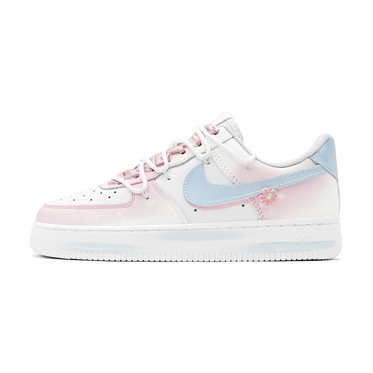 Nike Кроссовки Nike Air Force 1 Low Skateboard Shoes GS Сине-розовые DH2920-111(TeamS-S-BOX)