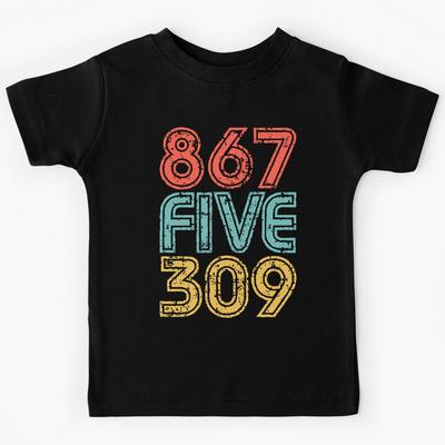 867-5309 - 80's Music Nostalgia Kids T-Shirt