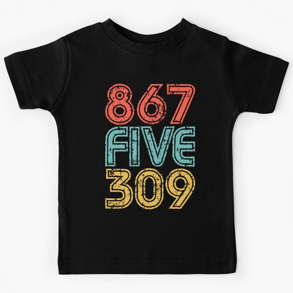 867-5309 - 80's Music Nostalgia Kids T-Shirt