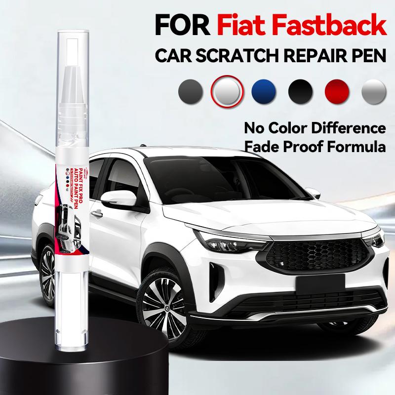 Car Paint Repair Pen For 2022-2025 FIAT Fastback Paint Scratch Repair Accessories White Blue Grey Amalfi Blue Volcano Black