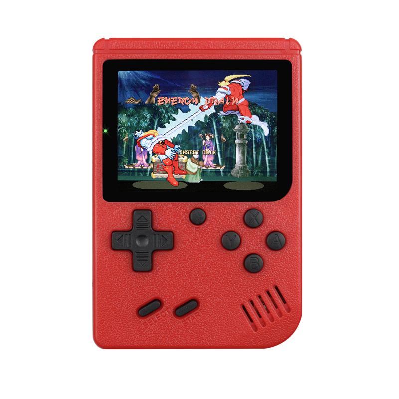 Портативная игровая консоль 400. Ручные классические игры. Портативная игровая консоль в стиле ретро. 3-дюймовый ЖК-экран.