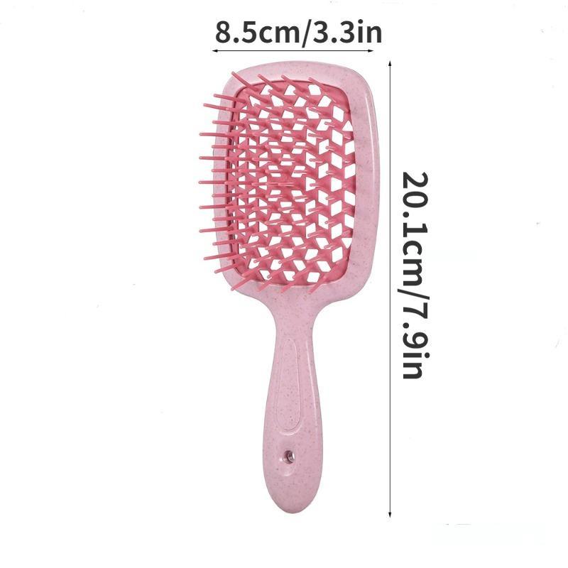 1PC Hair Comb Detangling Tangled Hair Comb Hollow Out Massage Combs Anti-static Hair Comb Salon Hairdressing Styling Tools