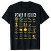 Unisex Women In Science T-Shirt Funny Science Clothes Street Fashion Casual Tops Vintage Unisex Short Sleeve Unisex Humor T Shirt Tees
