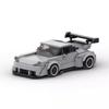 Toy Car Building Blocks MOC Treasure Season 911RWB Classic Speed Sports Car Model Children's Gift