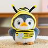 Cute Apple Bee Penguin Plush Toy Event Gift Elk Keychain Ski Penguin Penguin Penguin